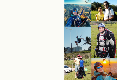 Entre o céu e a coragem: a jornada de Caio Buzzarello no voo livre